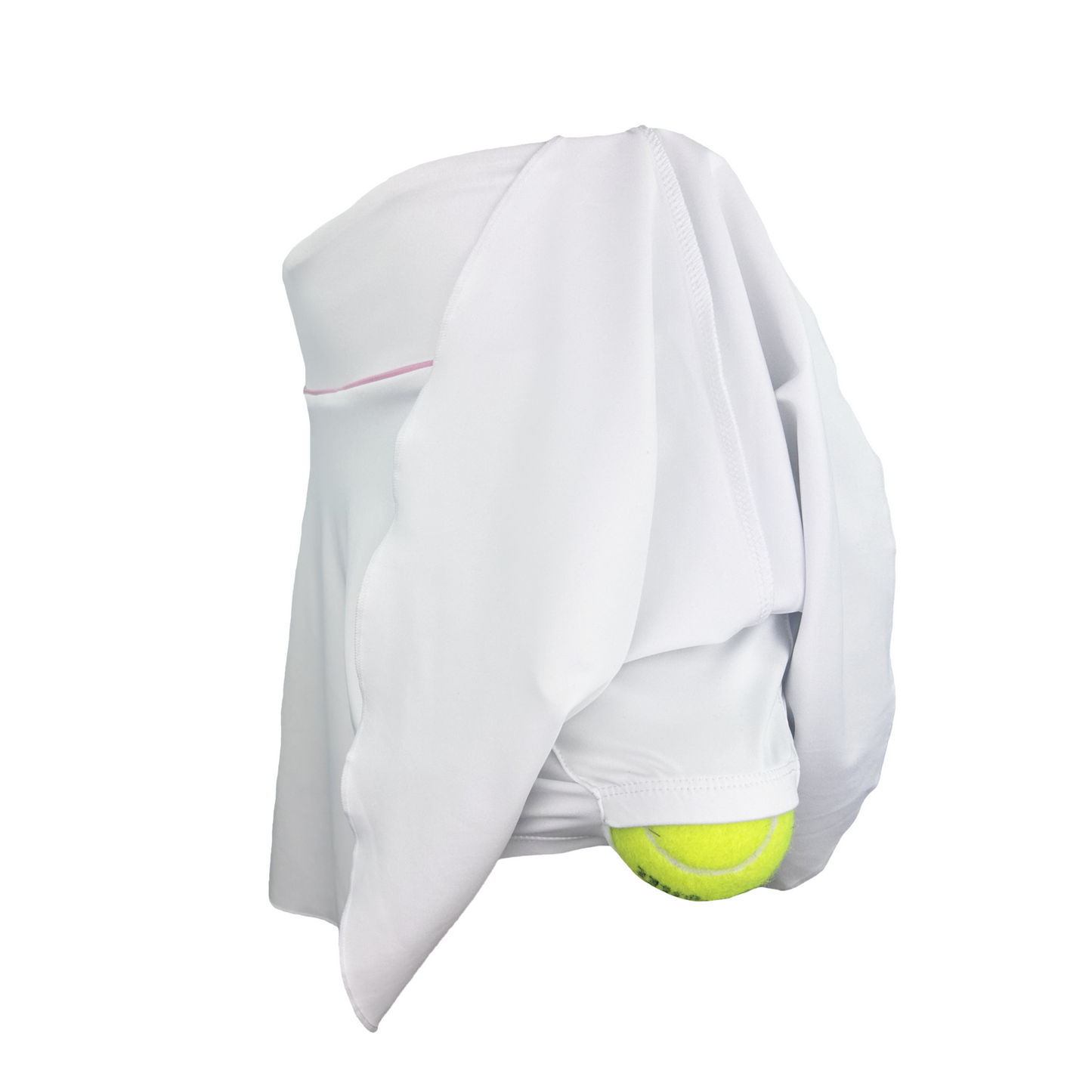 Women's tennis skirt (+ inner shorts) - White