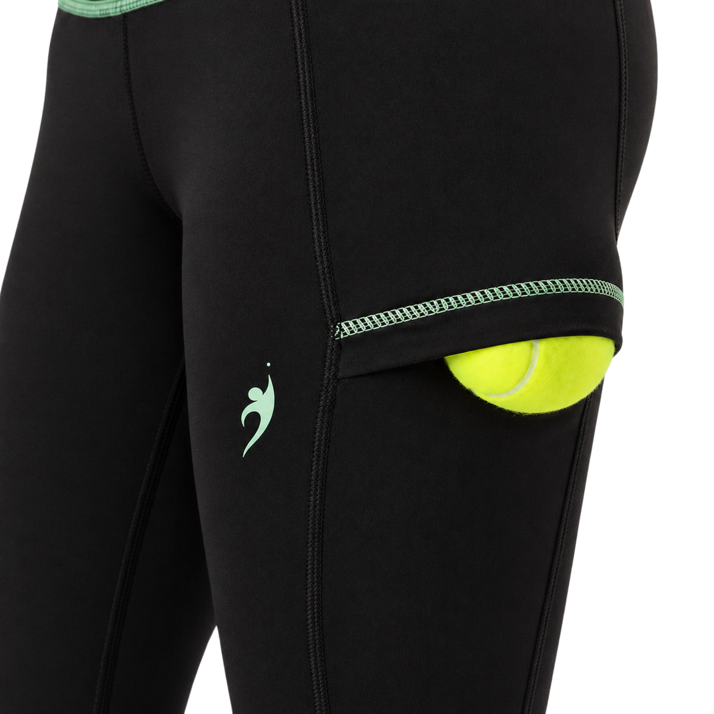 Women’s Tennis Leggings – Black