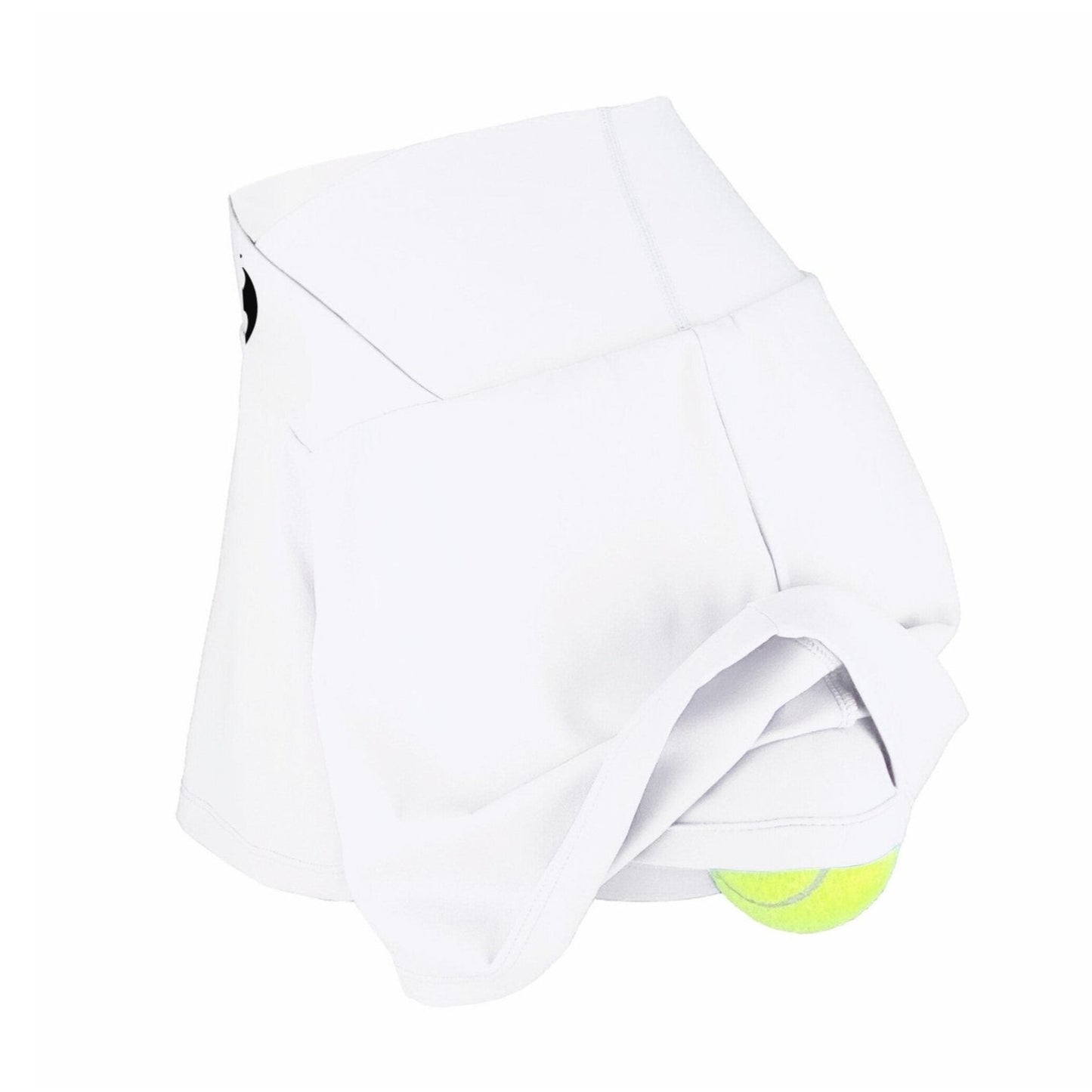 Women's performance shorts (+ inner shorts) - White