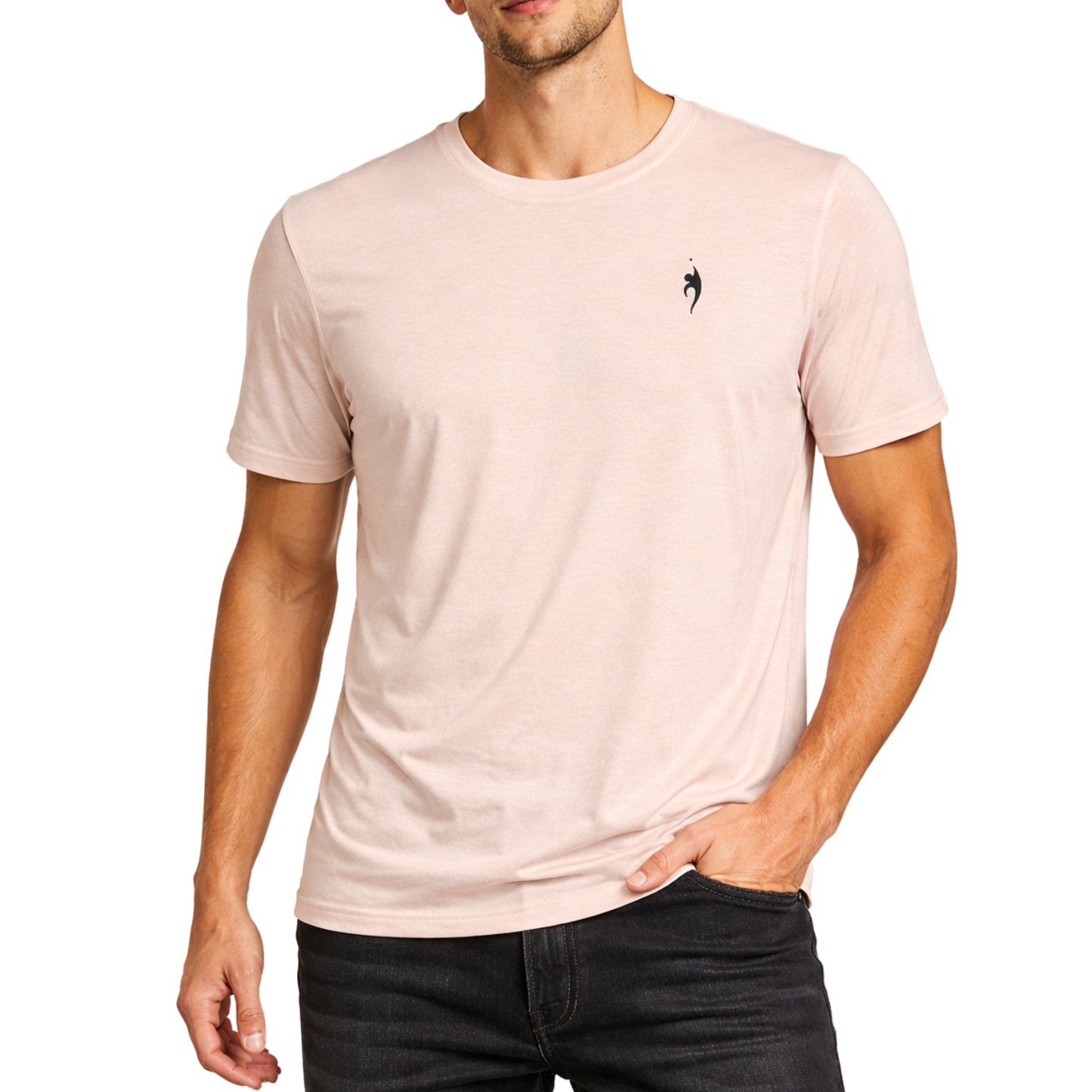 Men’s Bamboo T-Shirt – Salmon