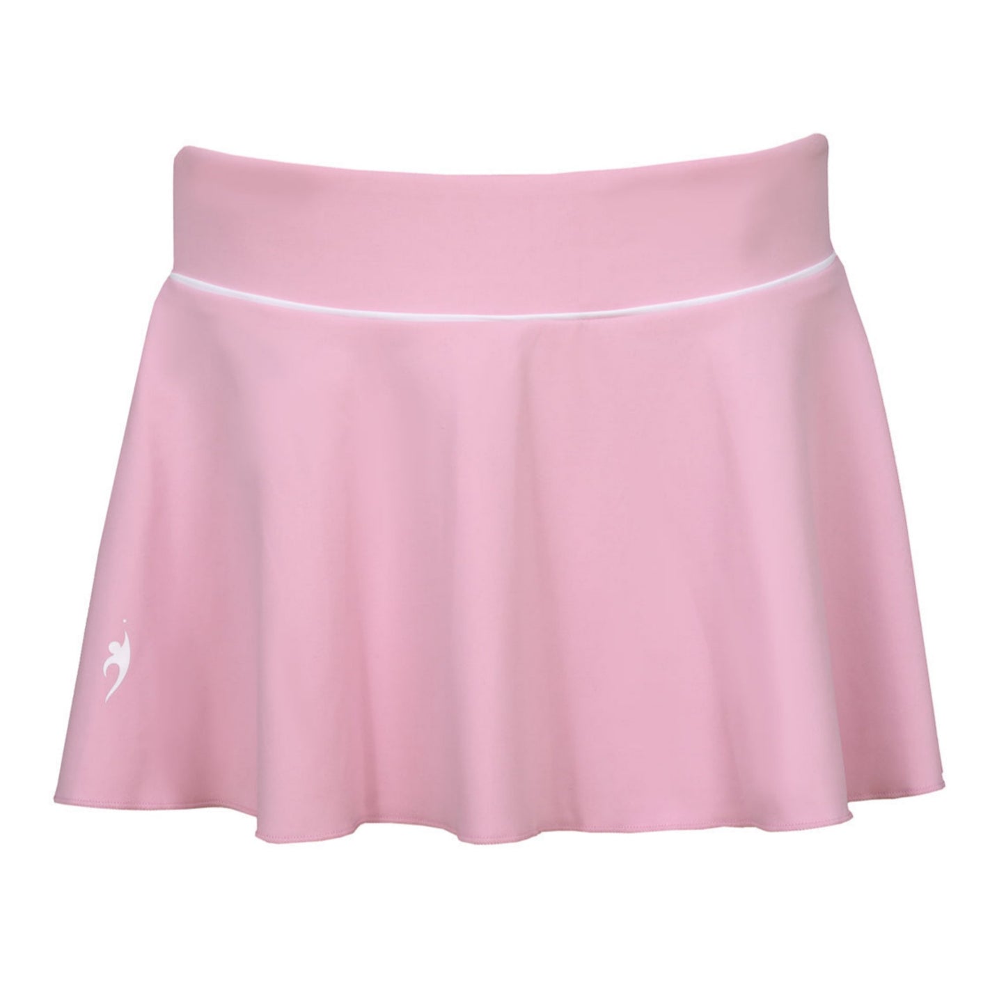 Girl's tennis skirt with compression shorts & inverted ball pockets - Pink