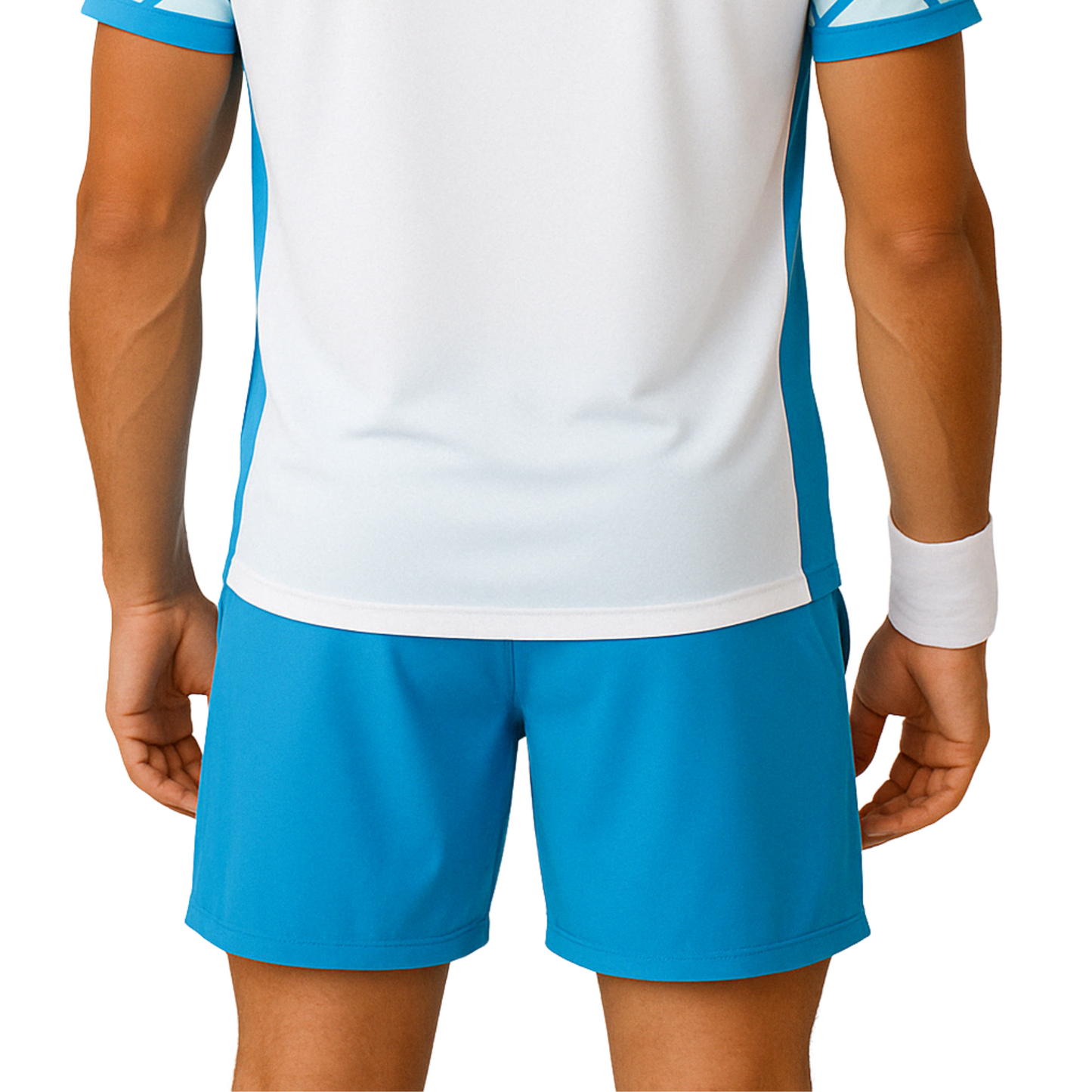 Men's tennis shorts - Aqua