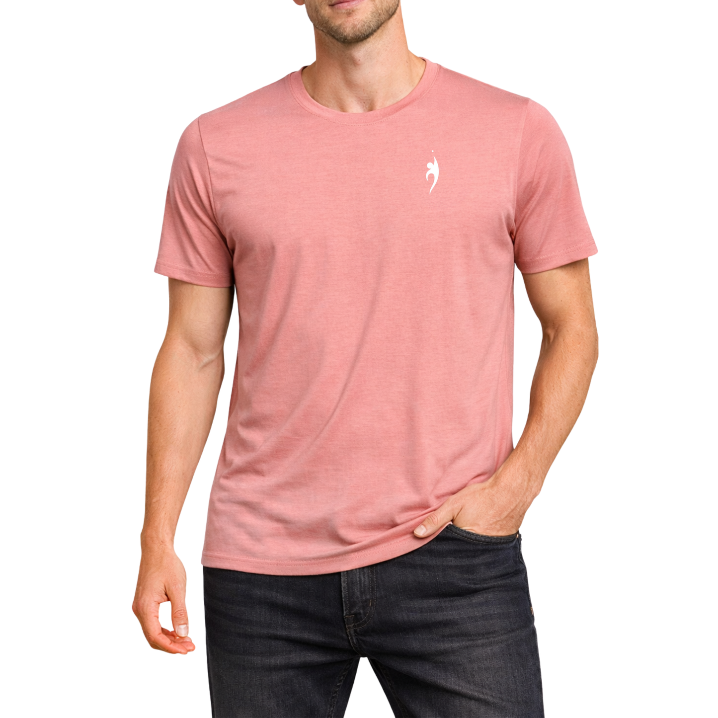 Men’s Lifestyle T-Shirt – Pink