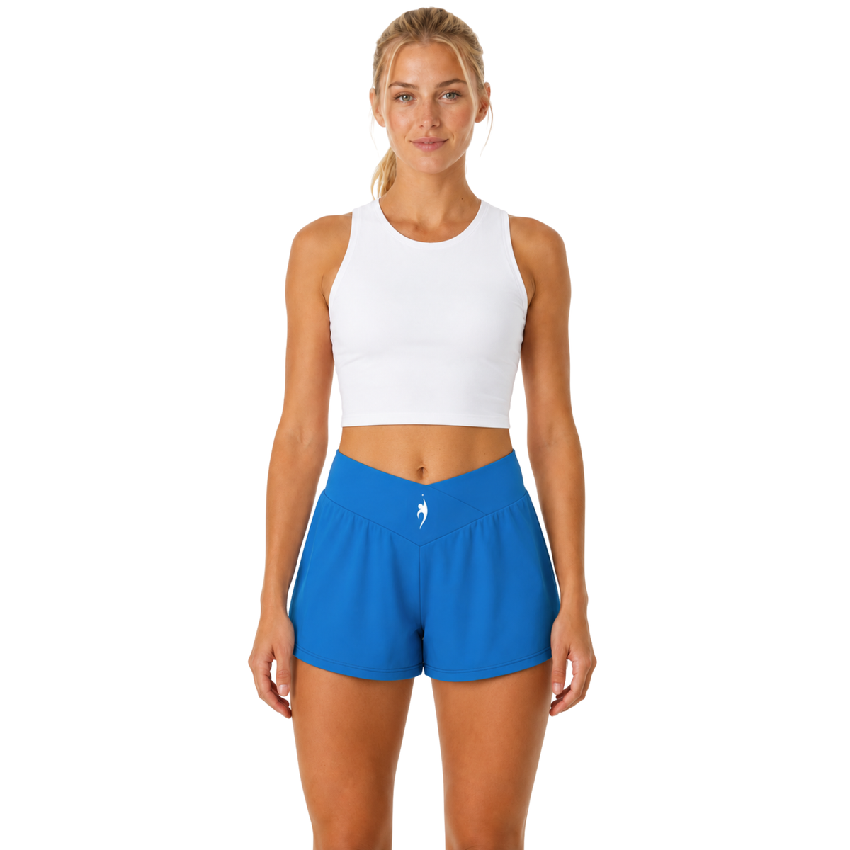 Women's Tennis Shorts - Blue